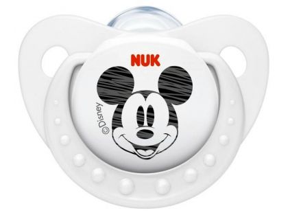 Nuk Dudlík Trendline Disney Mickey 0-6m - Bílý Nuk Dudlík Trendline Disney Mickey 0-6m - Bílý