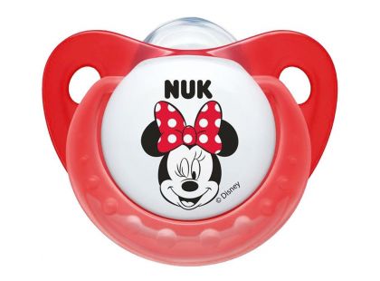 Nuk Dudlík Trendline Disney Mickey SI, V2 6-18m červený