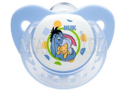 Nuk Dudlík Trendline Disney Medvídek Pú 6-18m - Modrý Nuk Dudlík Trendline Disney Medvídek Pú 6-18m - Modrý