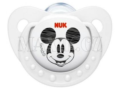 Nuk Dudlík Trendline Disney Mickey 6-18m - Bílý Nuk Dudlík Trendline Disney Mickey 6-18m - Bílý