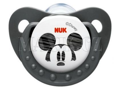 Nuk Dudlík Trendline Disney Mickey 6-18m - Šedý Nuk Dudlík Trendline Disney Mickey 6-18m - Šedý