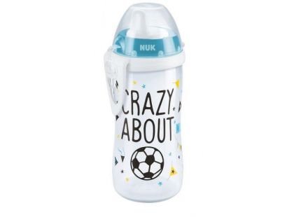 NUK First Choice Kiddy Cup láhev 300 ml fotbalová edice