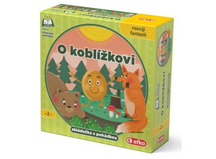 O koblížkovi - skládačka s pohádkou