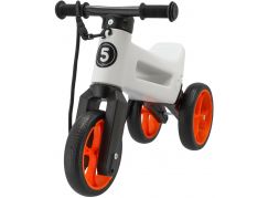 Odrážedlo Funny Wheels Rider SuperSport bílo-oranžové - Poškozený obal