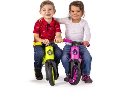 Funny Wheels Odrážedlo Rider SuperSport 2 v 1 fialové