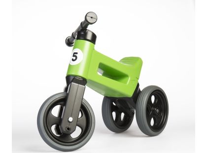 Odrážedlo zelené Funny Wheels 2 v 1 - Poškozený obal
