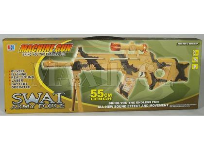 Odstřelovačská puška SWAT na baterie