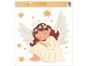 Okenní fólie Andělé 30 x 33,5 cm 2