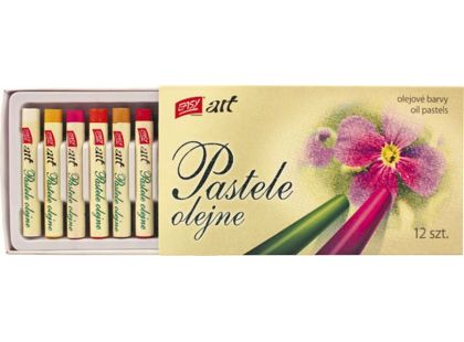 Olejové pastely EasyArt 12 ks Olejové pastely EasyArt 12 ks
