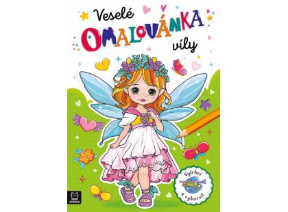 Omalovánka - Veselé víly