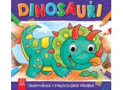 Omalovánka s pohyblivýma očkama – Dinosauři