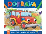 Omalovánka s pohyblivýma očkama – Doprava