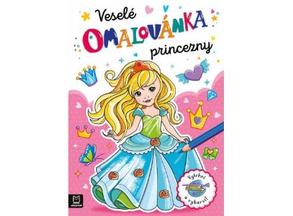 Omalovánka Veselé princezny