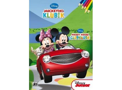 Omalovánky Mickeyho klubík