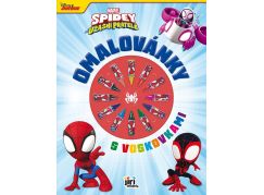 Omalovánky s voskovkami Spidey
