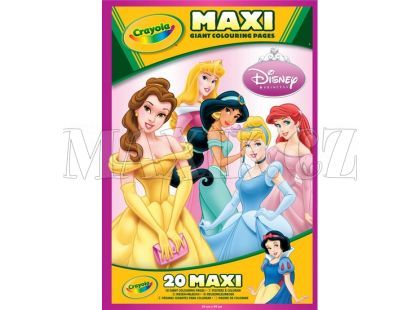 Omalovánky obří Princess