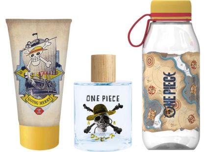 One Piece dárkový set EDT 100 ML + sprchový gel 150 ml + láhev na vodu