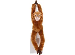 Orangutan mládě visící 46 cm