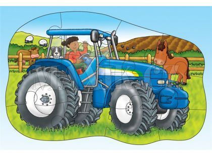 Orchard Toys Puzzle Malý traktor