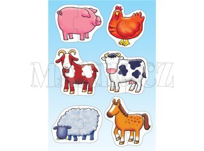 Orchard Toys Puzzle Zvířátka na farmě