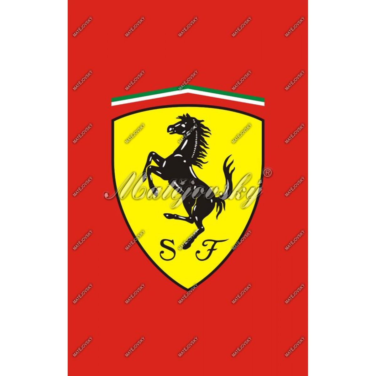 Osuška Ferrari 90x160cm