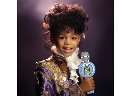 OTL Technologies Bluey PopSing LED Karaoke Mic