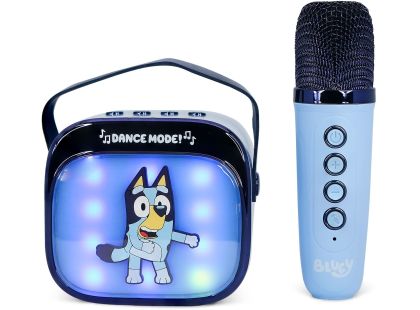 OTL Technologies Bluey PopSing LED Karaoke Speaker with Mic
