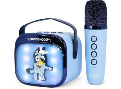 OTL Technologies Bluey PopSing LED Karaoke Speaker with Mic
