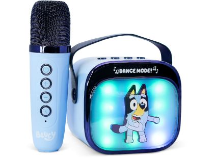 OTL Technologies Bluey PopSing LED Karaoke Speaker with Mic