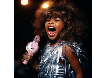 OTL Technologies Hello Kitty PopSing LED Karaoke Mic