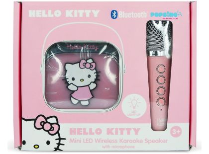 OTL Technologies Hello Kitty PopSing LED Karaoke Speaker with Mic