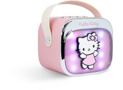 OTL Technologies Hello Kitty PopSing LED Karaoke Speaker with Mic