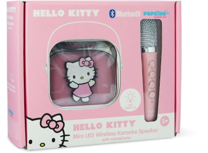 OTL Technologies Hello Kitty PopSing LED Karaoke Speaker with Mic