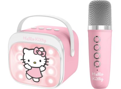 OTL Technologies Hello Kitty PopSing LED Karaoke Speaker with Mic