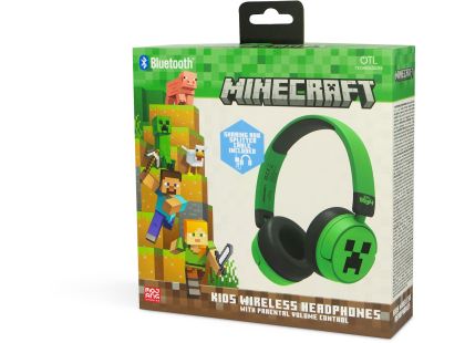 OTL Technologies Minecraft Creeper Kids Wireless Headphones