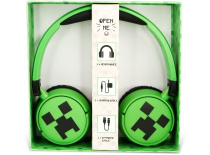 OTL Technologies Minecraft Creeper Kids Wireless Headphones
