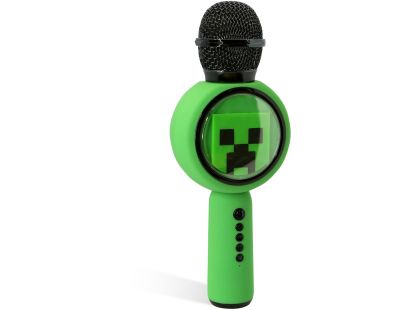 OTL Technologies Minecraft PopSing LED Karaoke Mic