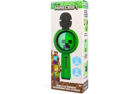 OTL Technologies Minecraft PopSing LED Karaoke Mic
