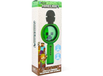 OTL Technologies Minecraft PopSing LED Karaoke Mic