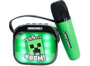 OTL Technologies Minecraft PopSing LED Karaoke Speaker with Mic
