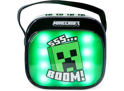 OTL Technologies Minecraft PopSing LED Karaoke Speaker with Mic