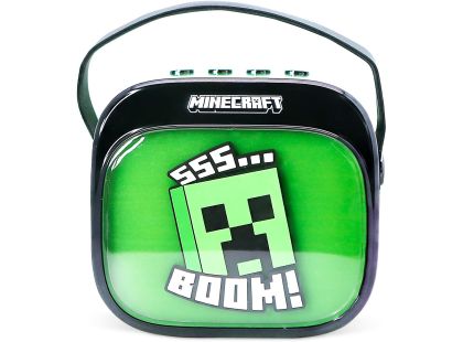 OTL Technologies Minecraft PopSing LED Karaoke Speaker with Mic