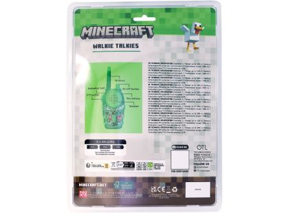 OTL Technologies Minecraft Walkie Talkie Set