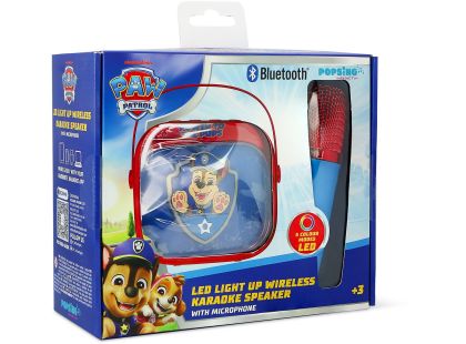 OTL Technologies PAW Patrol PopSing LED Karaoke Speaker with Mic