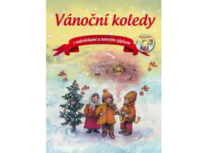 Ottovo nakl. Vánoční koledy s nahrávkami a notovým zápisem
