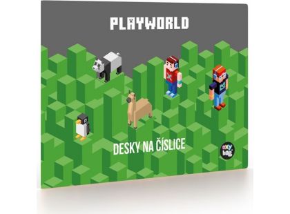 Oxybag Desky na číslice Playworld