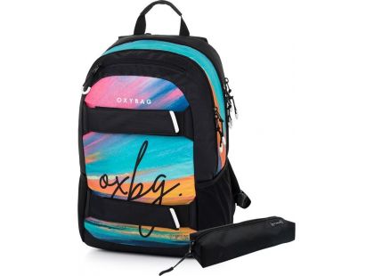 Oxybag Studentský batoh s pouzdrem etue Oxy Sport California