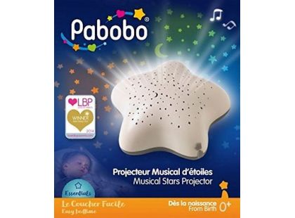 Pabobo Musical Star projektor USB - Beige