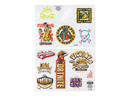 Paladone Fortnite samolepky technické