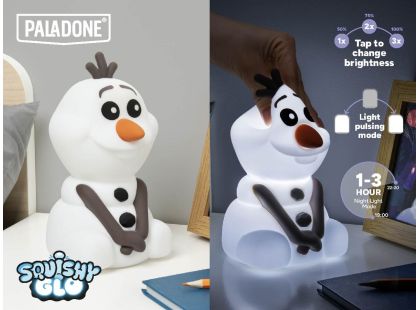 Paladone Frozen světlo SquishyGlo Olaf Paladone Frozen světlo SquishyGlo Olaf